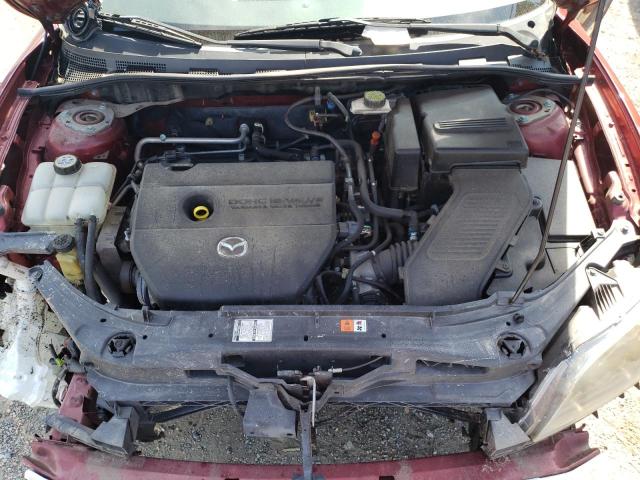 JM1BK32F981175746 - 2008 MAZDA 3 I RED photo 7