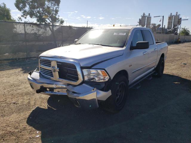 1C6RR7LT4ES428037 - 2014 RAM 1500 SLT SILVER photo 2