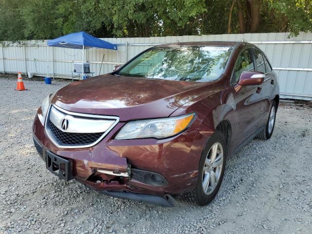 5J8TB4H33EL021784 - 2014 ACURA RDX BURGUNDY photo 2