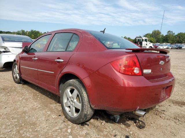 1G1AT58H797239710 - 2009 CHEVROLET COBALT LT RED photo 3