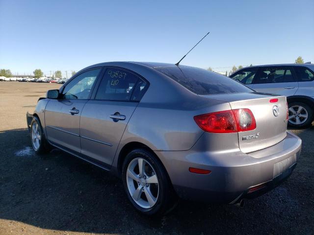 JM1BK12F261461181 - 2006 MAZDA 3 I SILVER photo 3