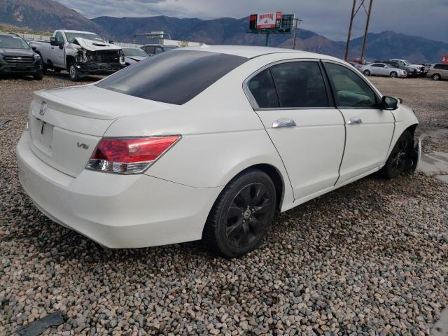 1HGCP36889A016995 - 2009 HONDA ACCORD EXL WHITE photo 4