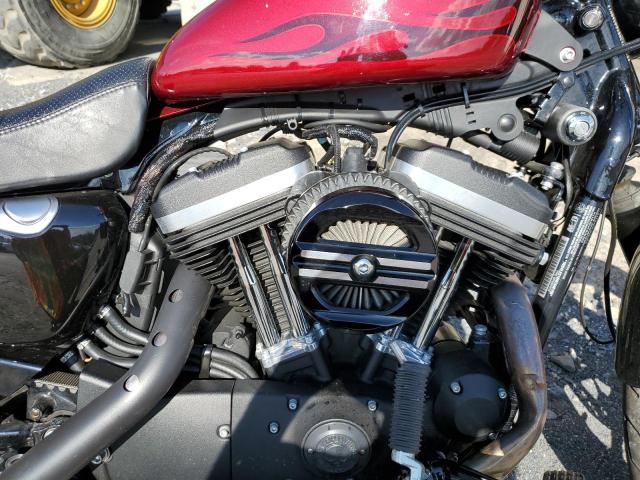 1HD4LE218HC440150 - 2017 HARLEY-DAVIDSON XL883 IRON RED photo 7