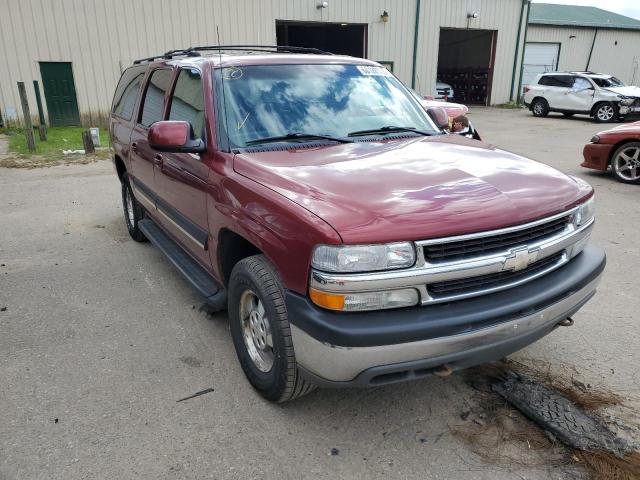 1GNFK16T21J304011 - 2001 CHEVROLET SUBURBAN K RED photo 1