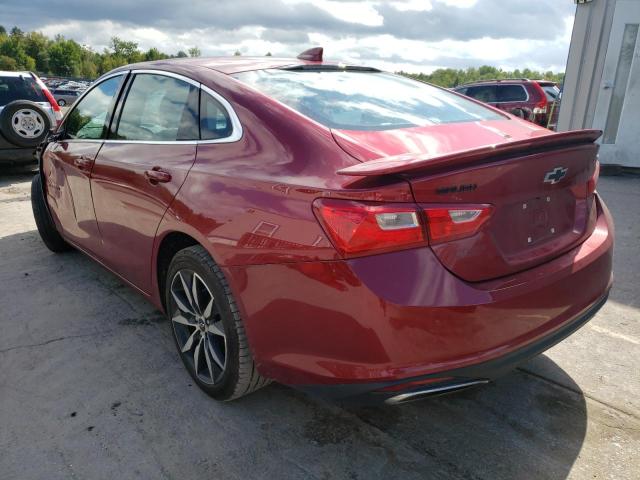 1G1ZG5STXLF058716 - 2020 CHEVROLET MALIBU RS 红色 照片 3
