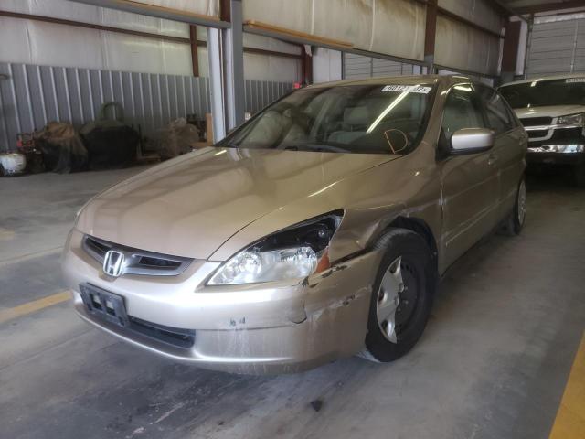 1HGCM56383A127868 - 2003 HONDA ACCORD LX GOLD photo 2