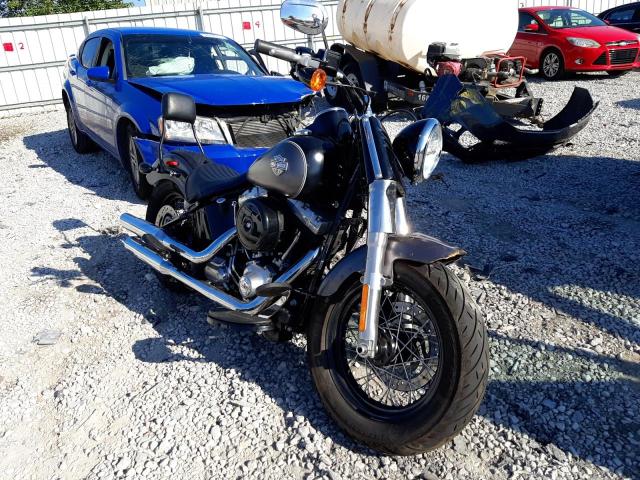 1HD1JRV12EB036273 - 2014 HARLEY-DAVIDSON FLS SOFTAI 黑色 照片 1