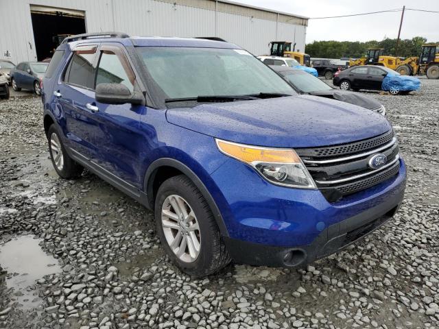 1FM5K8B89FGB47382 - 2015 FORD EXPLORER BLUE photo 1