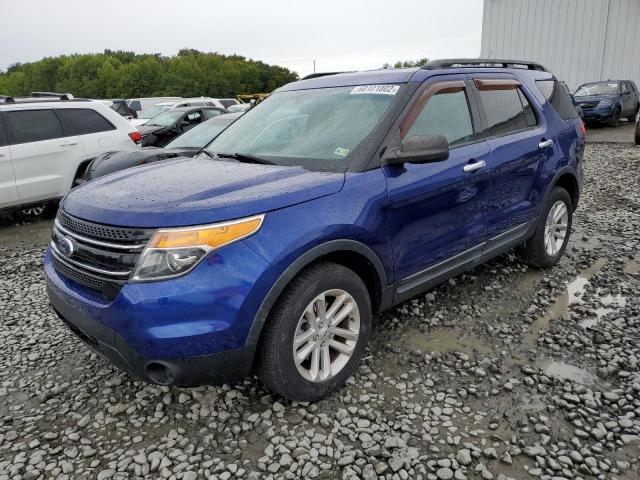 1FM5K8B89FGB47382 - 2015 FORD EXPLORER BLUE photo 2