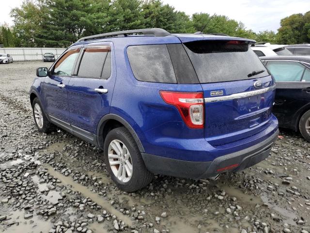 1FM5K8B89FGB47382 - 2015 FORD EXPLORER BLUE photo 3