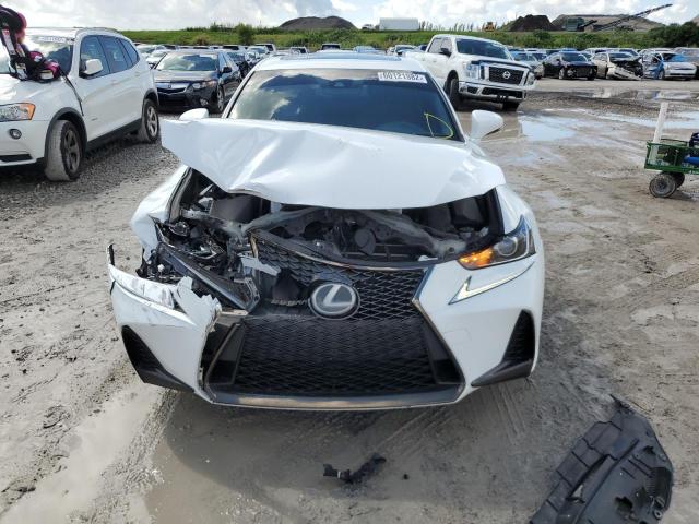 JTHBE1D26H5029687 - 2017 LEXUS IS 350 WHITE photo 9