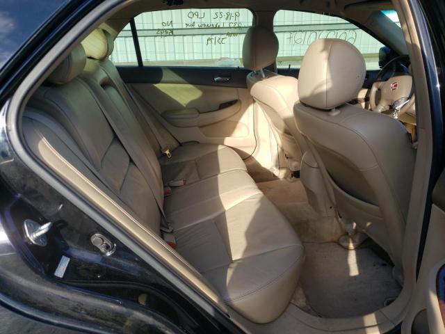 1HGCM66537A006310 - 2007 HONDA ACCORD EX BLACK photo 6