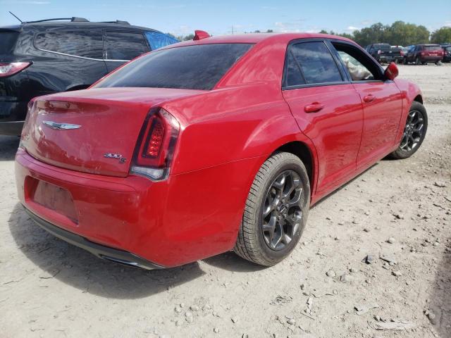 2C3CCAGGXGH261921 - 2016 CHRYSLER 300 S RED photo 4