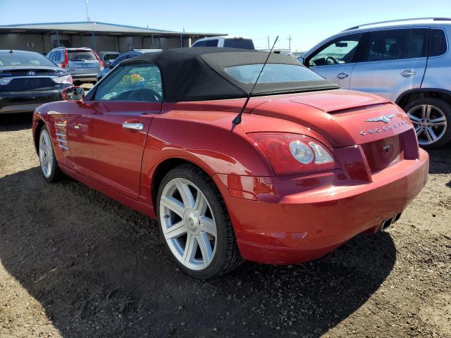 1C3AN65LX6X063395 - 2006 CHRYSLER CROSSFIRE RED photo 3