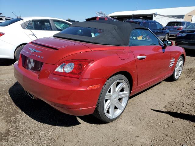 1C3AN65LX6X063395 - 2006 CHRYSLER CROSSFIRE RED photo 4