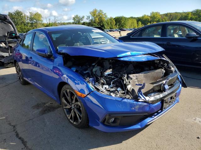 2HGFC2F85KH601401 - 2019 HONDA CIVIC SPOR BLUE photo 1