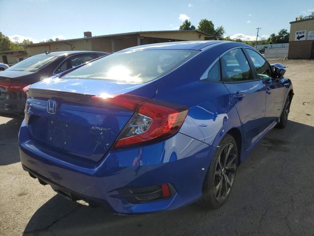 2HGFC2F85KH601401 - 2019 HONDA CIVIC SPOR BLUE photo 4