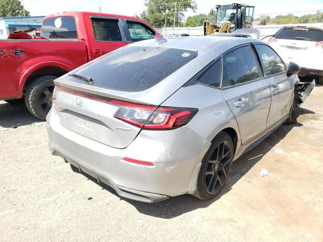 19XFL2H87NE004665 - 2022 HONDA CIVIC SPOR 银色 照片 4
