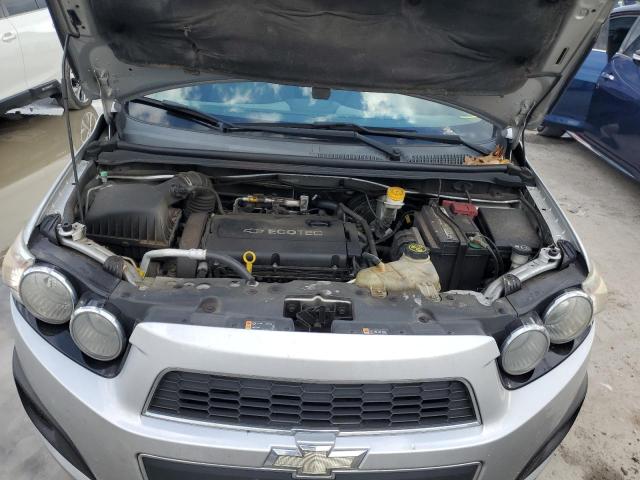 1G1JB5SHXD4166208 - 2013 CHEVROLET SONIC LS SILVER photo 7