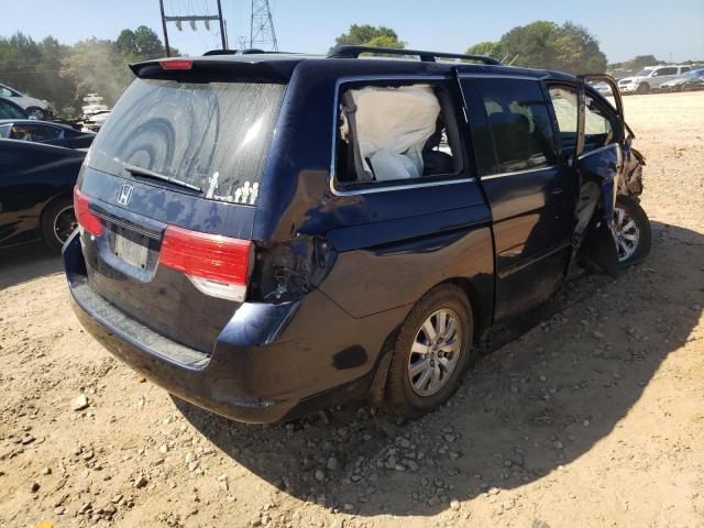 5FNRL38658B031718 - 2008 HONDA ODYSSEY EX BLUE photo 4