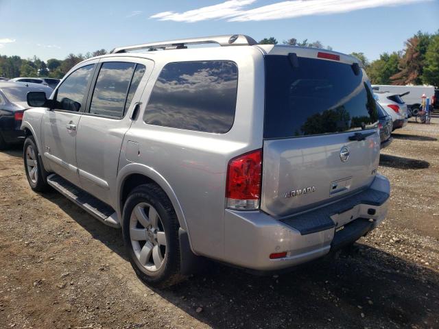 5N1AA08C48N616147 - 2008 NISSAN ARMADA SE SILVER photo 3