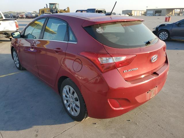 KMHD35LH4HU365580 - 2017 HYUNDAI ELANTRA GT RED photo 3