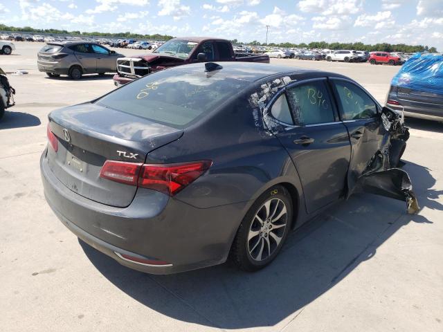 19UUB1F58FA011370 - 2015 ACURA TLX TECH SILVER photo 4