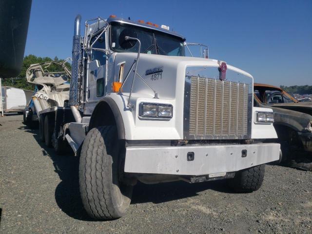 1NKWXPEX8EJ****** - 2014 KENWORTH CONSTRUCTI WHITE photo 1