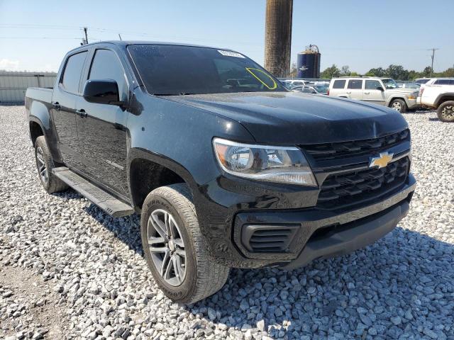 1GCGSBEN1M1117627 - 2021 CHEVROLET  COLORADO BLACK photo 1
