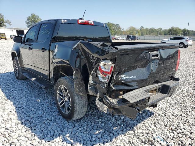 1GCGSBEN1M1117627 - 2021 CHEVROLET  COLORADO BLACK photo 3