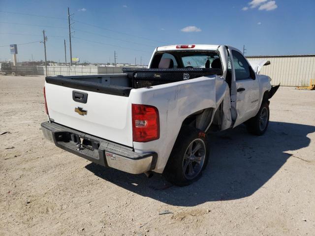 1GCEC14X79Z218892 - 2009 CHEVROLET 1500 WHITE photo 4