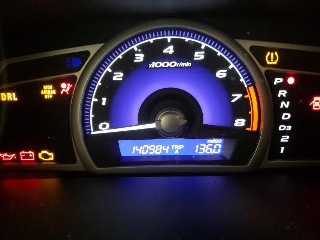 2HGFA16689H500202 - 2009 HONDA CIVIC LX-S Tünd qırmızı foto 8