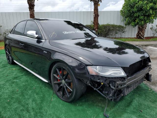 WAUKGAFL7BA056314 - 2011 AUDI S4 PRESTIG BLACK photo 4