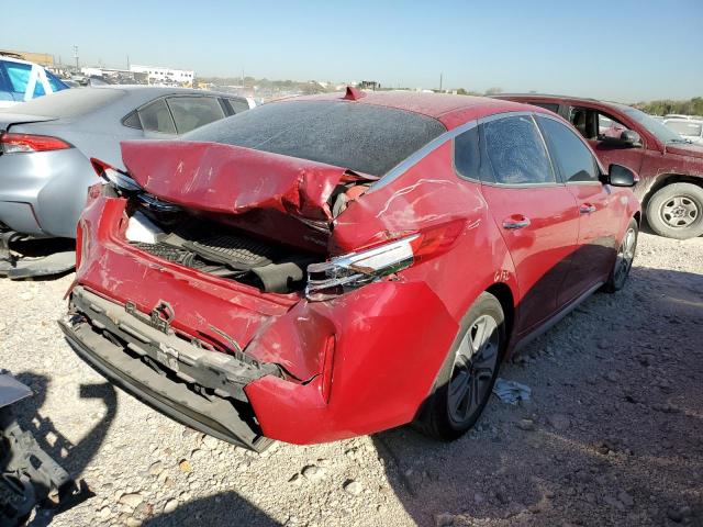 KNAGU4LC3H5004488 - 2017 KIA OPTIMA HYB RED photo 4