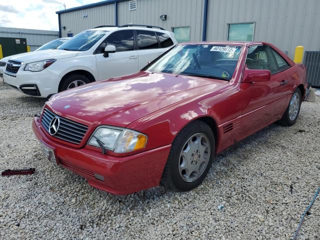 WDBFA67E8SF119201 - 1995 MERCEDES-BENZ SL 500 RED photo 2