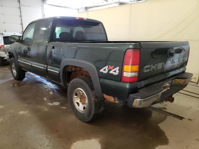 1GCGK29U81Z117736 - 2001 CHEVROLET SILVERADO GREEN photo 3