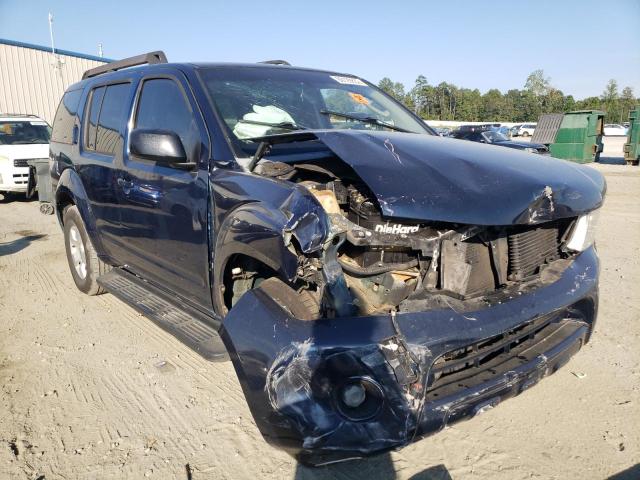 5N1AR18UX8C604927 - 2008 NISSAN PATHFINDER BLUE photo 1