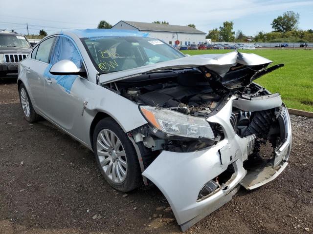 W04GS5EC5B1011897 - 2011 BUICK REGAL CXL SILVER photo 1