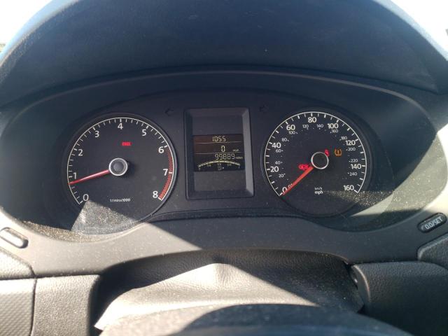 3VW1K7AJ9EM378690 - 2014 VOLKSWAGEN JETTA BASE BLACK photo 8