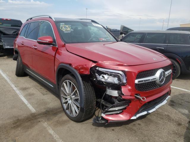 W1N4M4HB1MW135423 - 2021 MERCEDES-BENZ GLB 250 4M RED photo 1