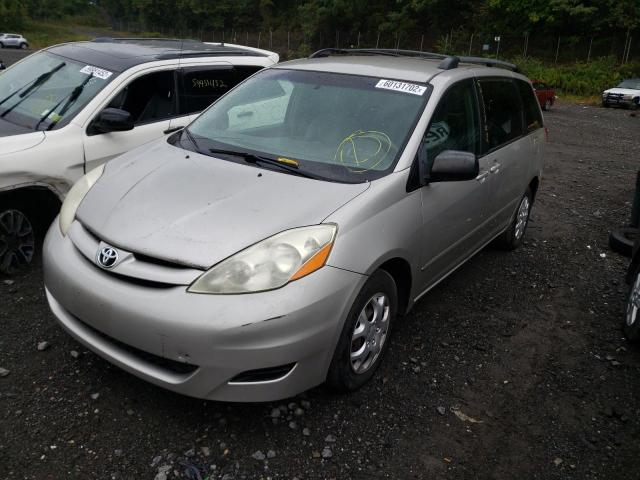 5TDZA23C36S424378 - 2006 TOYOTA SIENNA GRAY photo 2