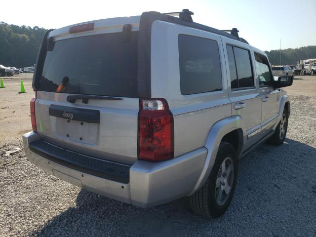 1J4RH4GK0AC102522 - 2010 JEEP COMMANDER 银色 照片 4