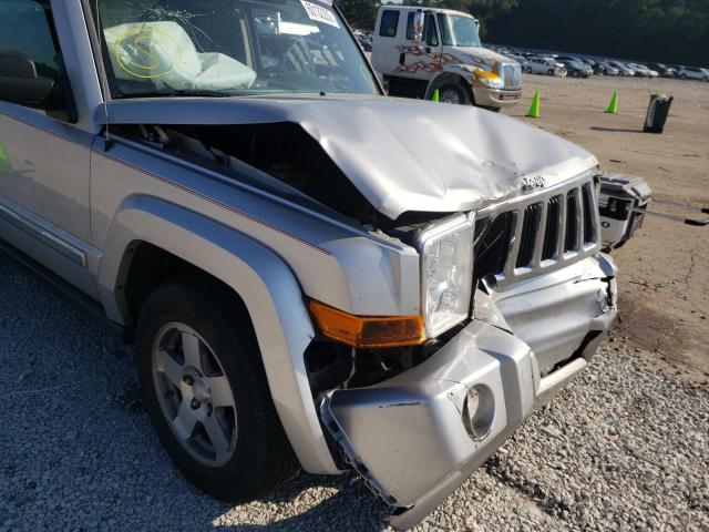 1J4RH4GK0AC102522 - 2010 JEEP COMMANDER 银色 照片 9