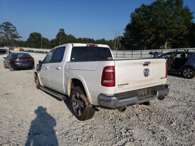 1C6SRFJT5KN774879 - 2019 RAM 1500 LARAM WHITE photo 3