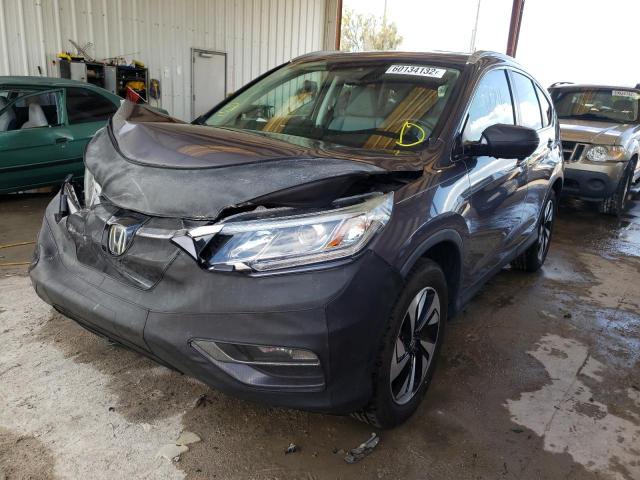 5J6RM3H93GL008774 - 2016 HONDA CR-V TOURI GRAY photo 2