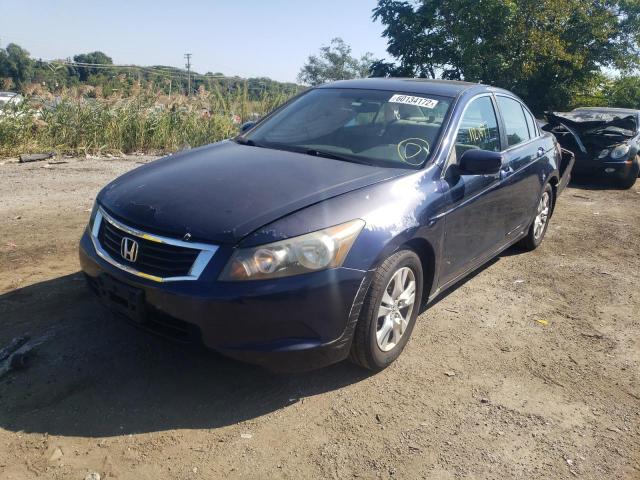 1HGCP26458A042833 - 2008 HONDA ACCORD LXP BLUE photo 2