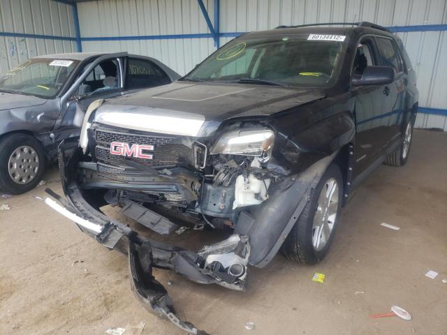 2CTFLUE51B6461509 - 2011 GMC TERRAIN BLACK photo 2