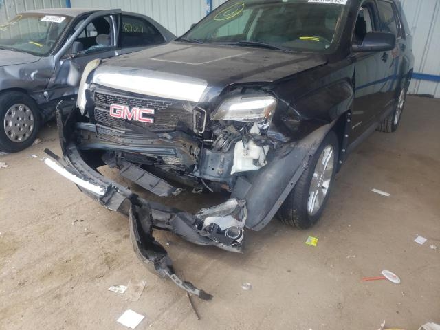 2CTFLUE51B6461509 - 2011 GMC TERRAIN BLACK photo 9