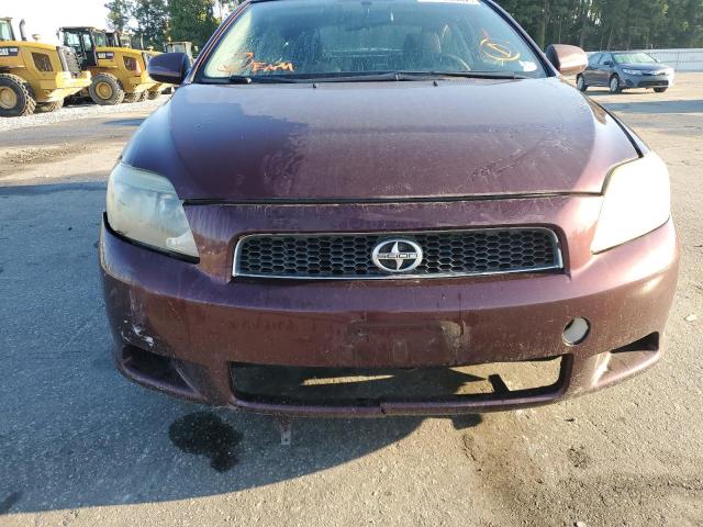 JTKDE167650027085 - 2005 TOYOTA SCION TC ბურგუნდია ფოტო 9