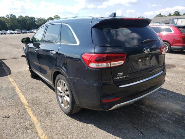 5XYPK4A57HG328418 - 2017 KIA SORENTO SX BLACK photo 3